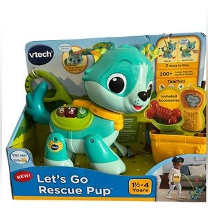 Bundle 4 ($10 items for $20) NWOT Vtech Let's Go Rescue Pup Kids' Learning Toy